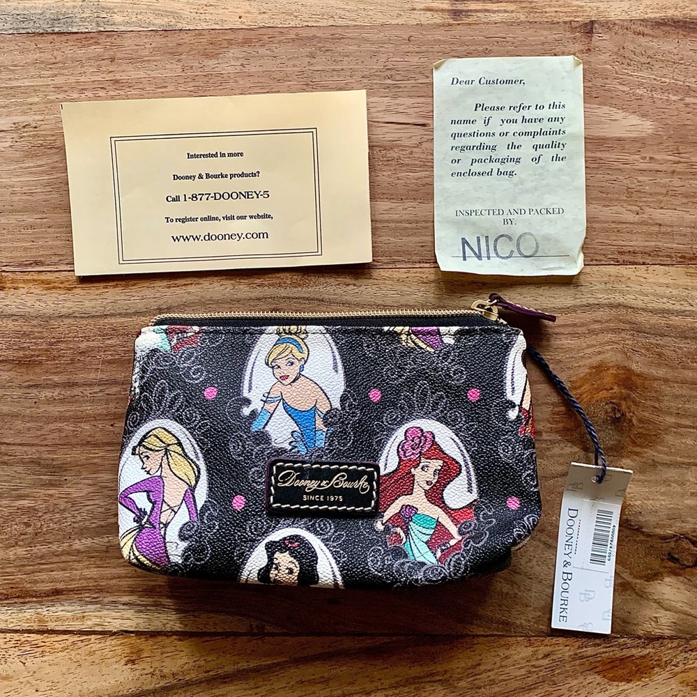 Dooney & Bourke Disney Runaway Princess Cosmetic Bag